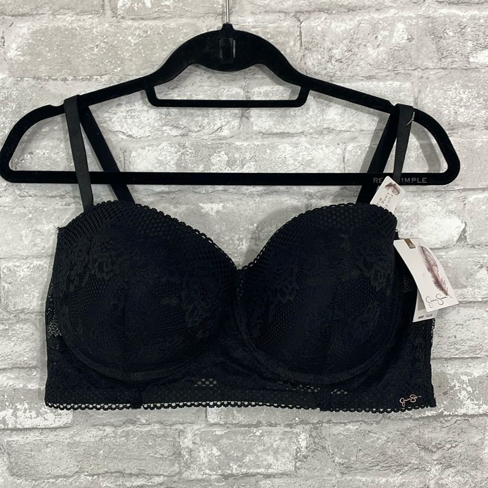 Jessica Simpson Full Figure Long Line Bra